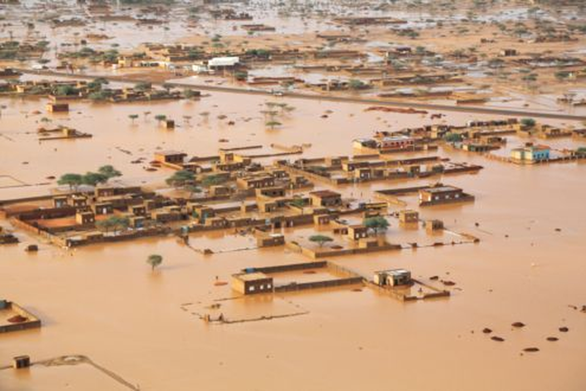 Sudan\'da Sel Can Aldı