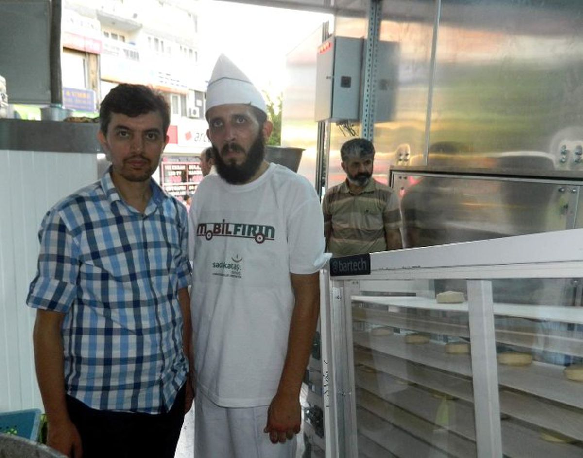 Suriye\'ye Mobil Fırın