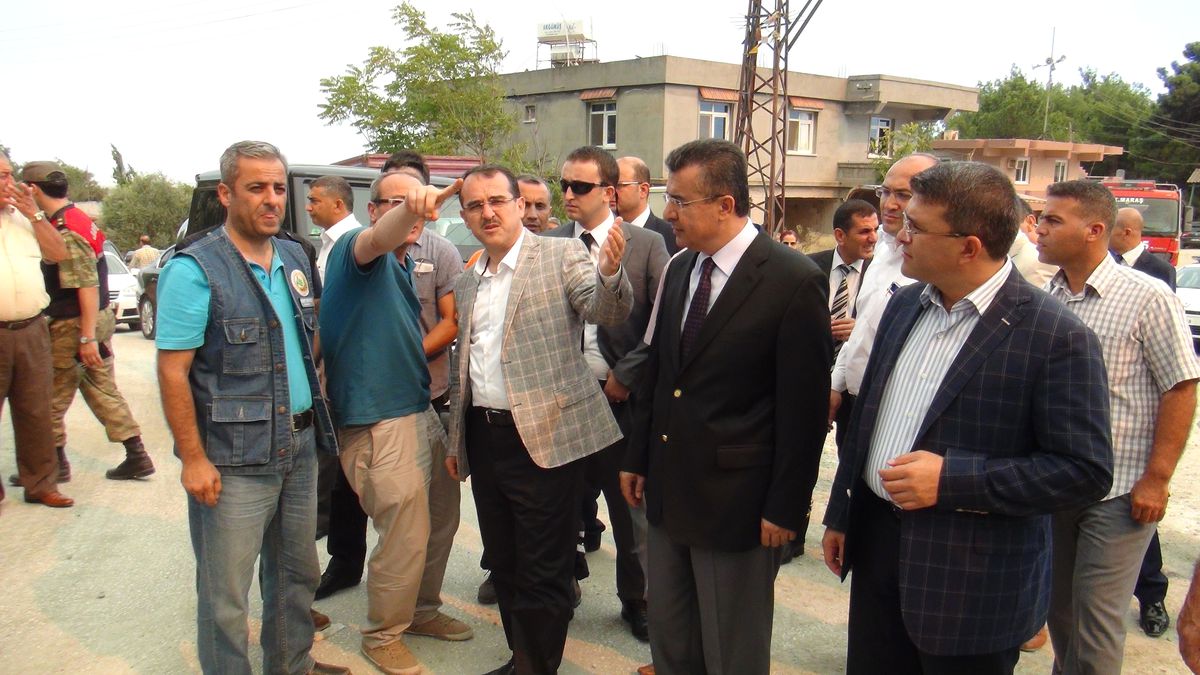 Adalet Bakanı Ergin, Hatay\'da
