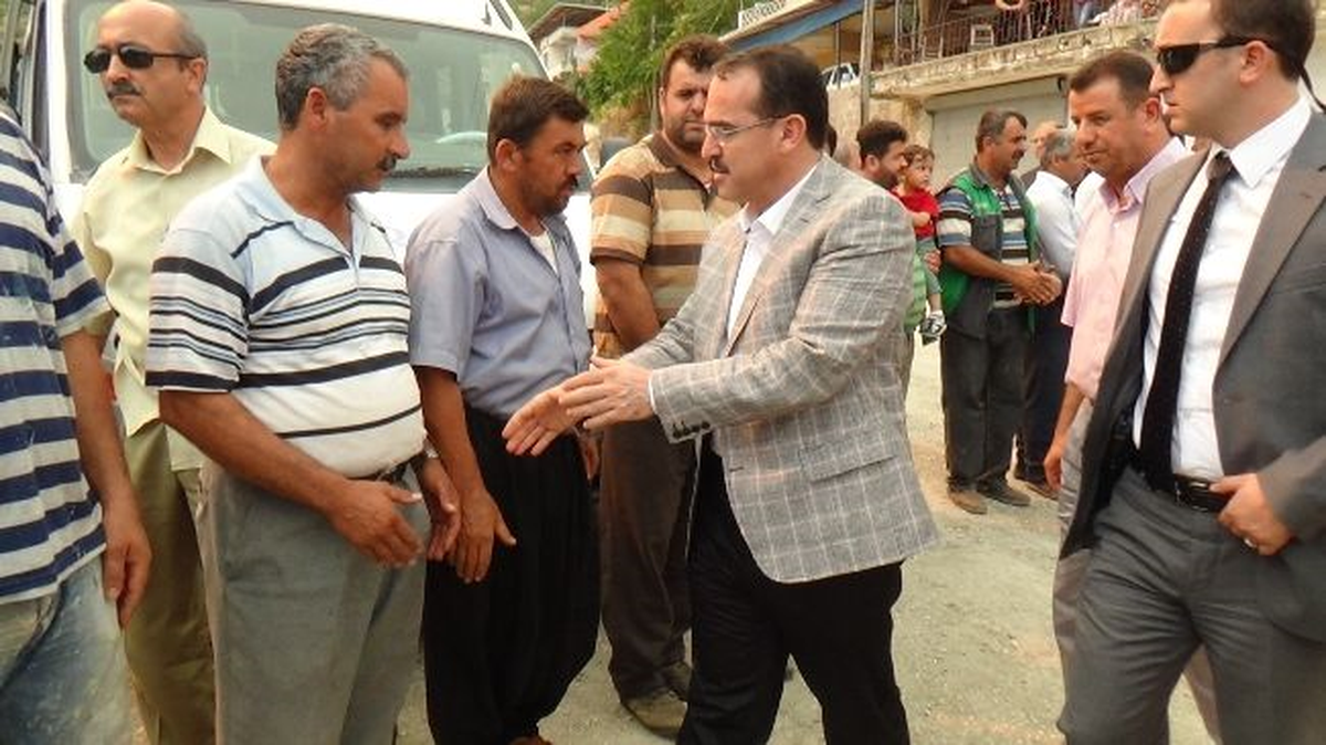 Adalet Bakanı Ergin, Hatay\'da