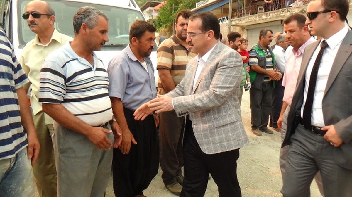 Adalet Bakanını Ergin Hatay\'da