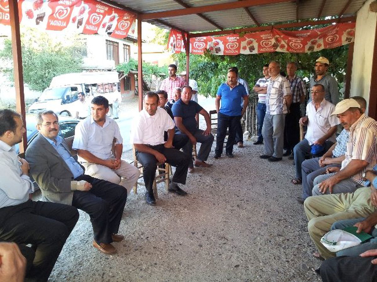 Ak Partili Ünüvar Adana\'da Köyleri Gezdi