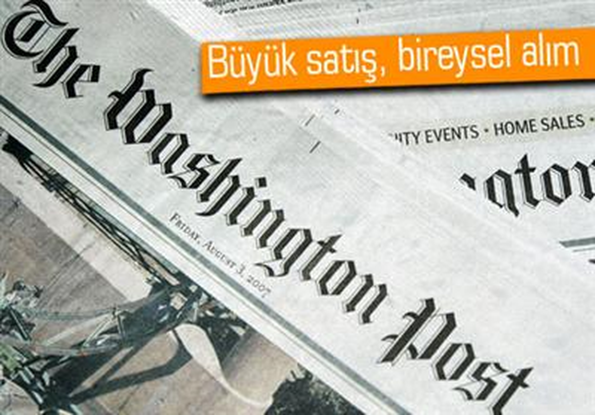 Amazon.com\'un Sahibi, Washington Post\'u Satın Alıyor