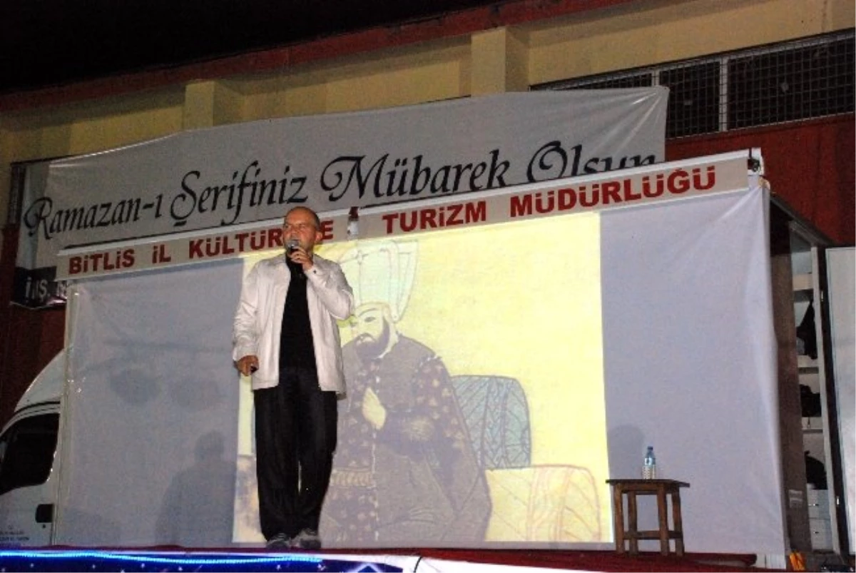 Bitlis Ramazan Etkinlikleri Devam Ediyor