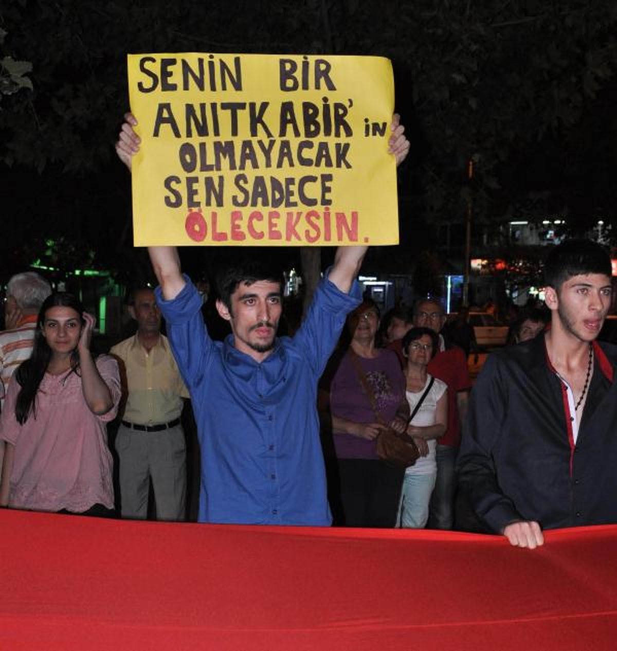 Denizli\'de Ergenekon Protestosu