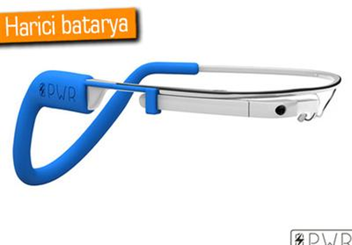 Google Glass\'a Batarya Desteği: Pwrglass