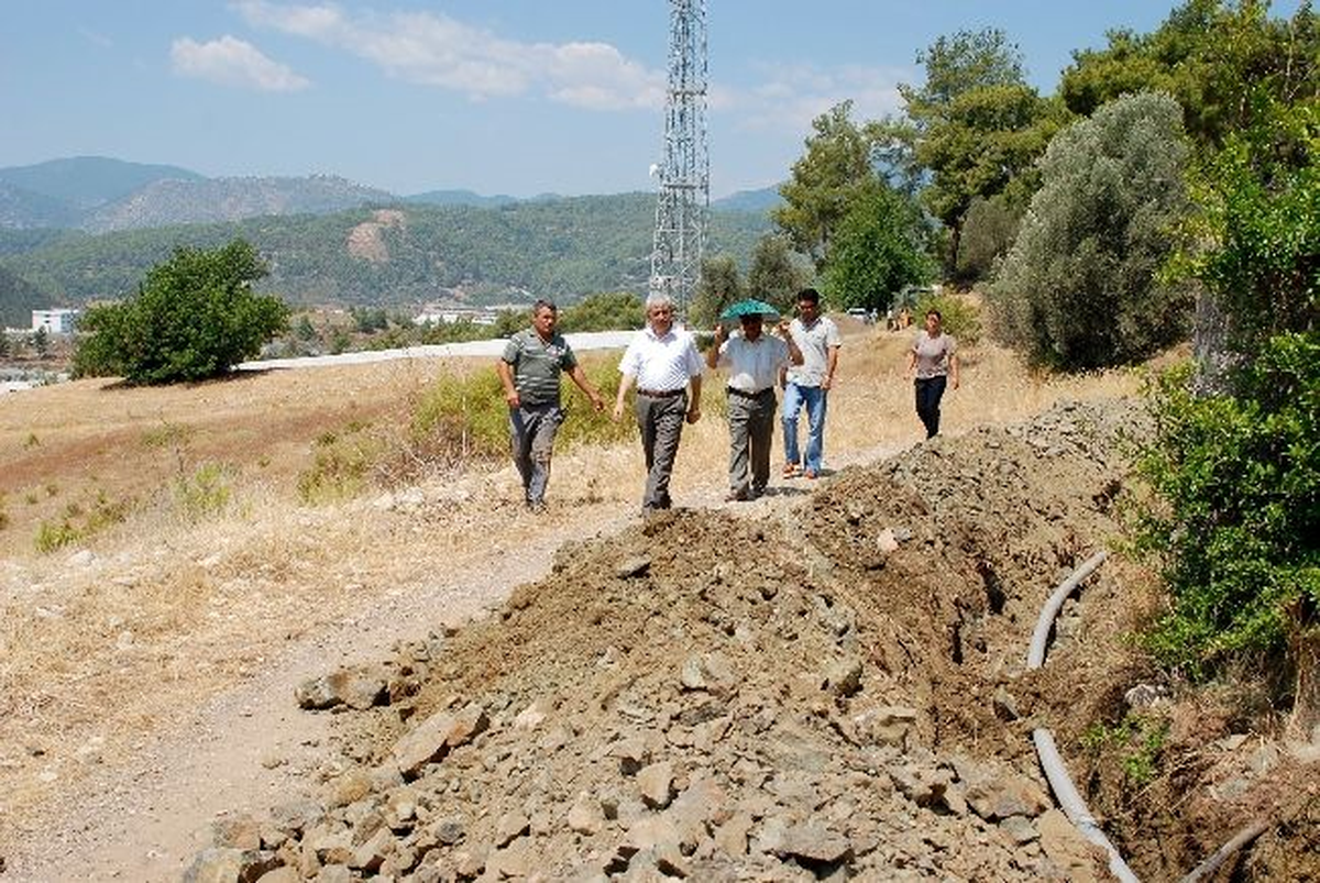 Kumluca Yeni Yol Açma Çalışması