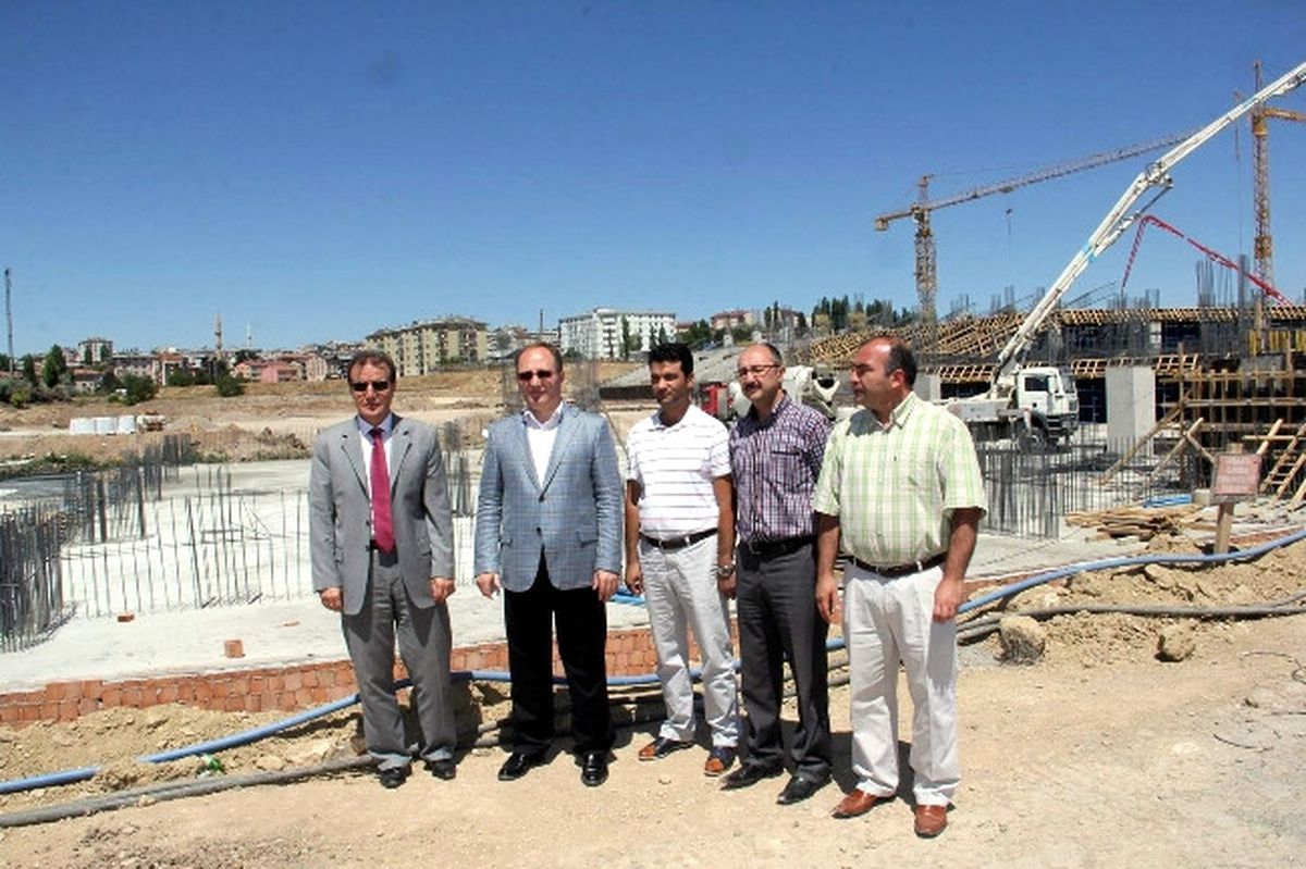AK Parti\'li Bilgin, Yeni Stat Çalışmalarını İncelendi