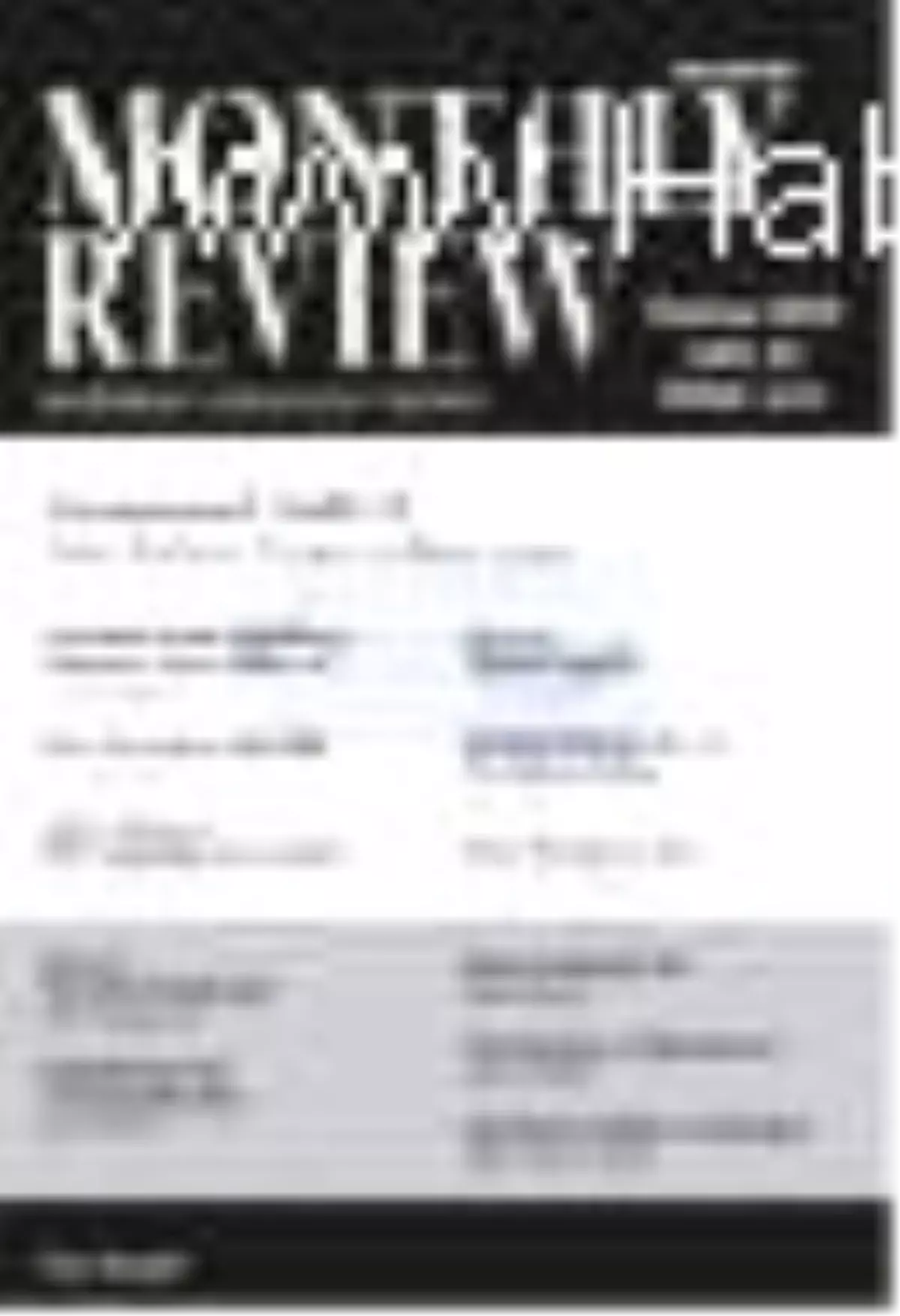 Monthly Review: 33 Kitabı