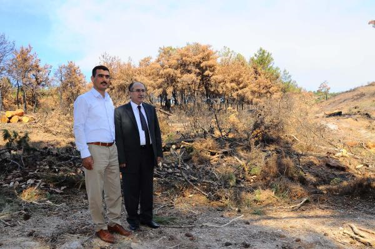 Orman Yangınında Evi Kül Olan Aileye Yeni Ev