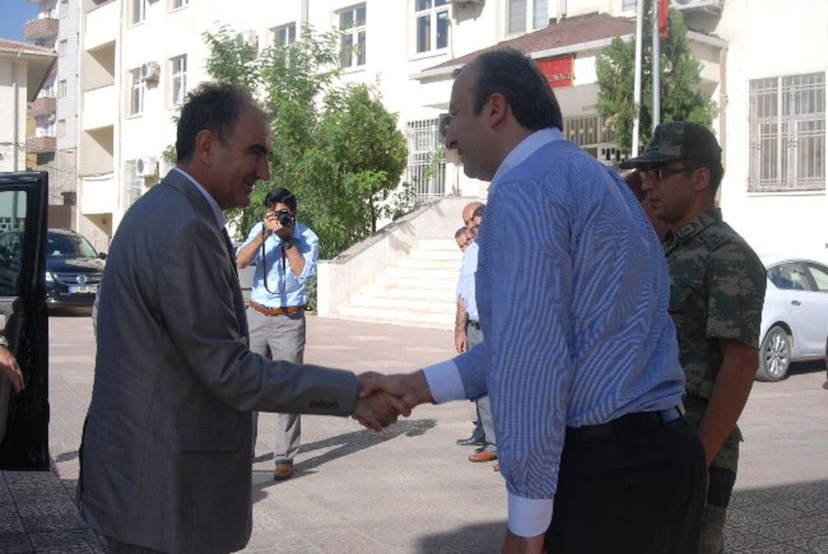 Şırnak Valisi Özkan, İdil\'de Veda Ziyaretinde Bulundu