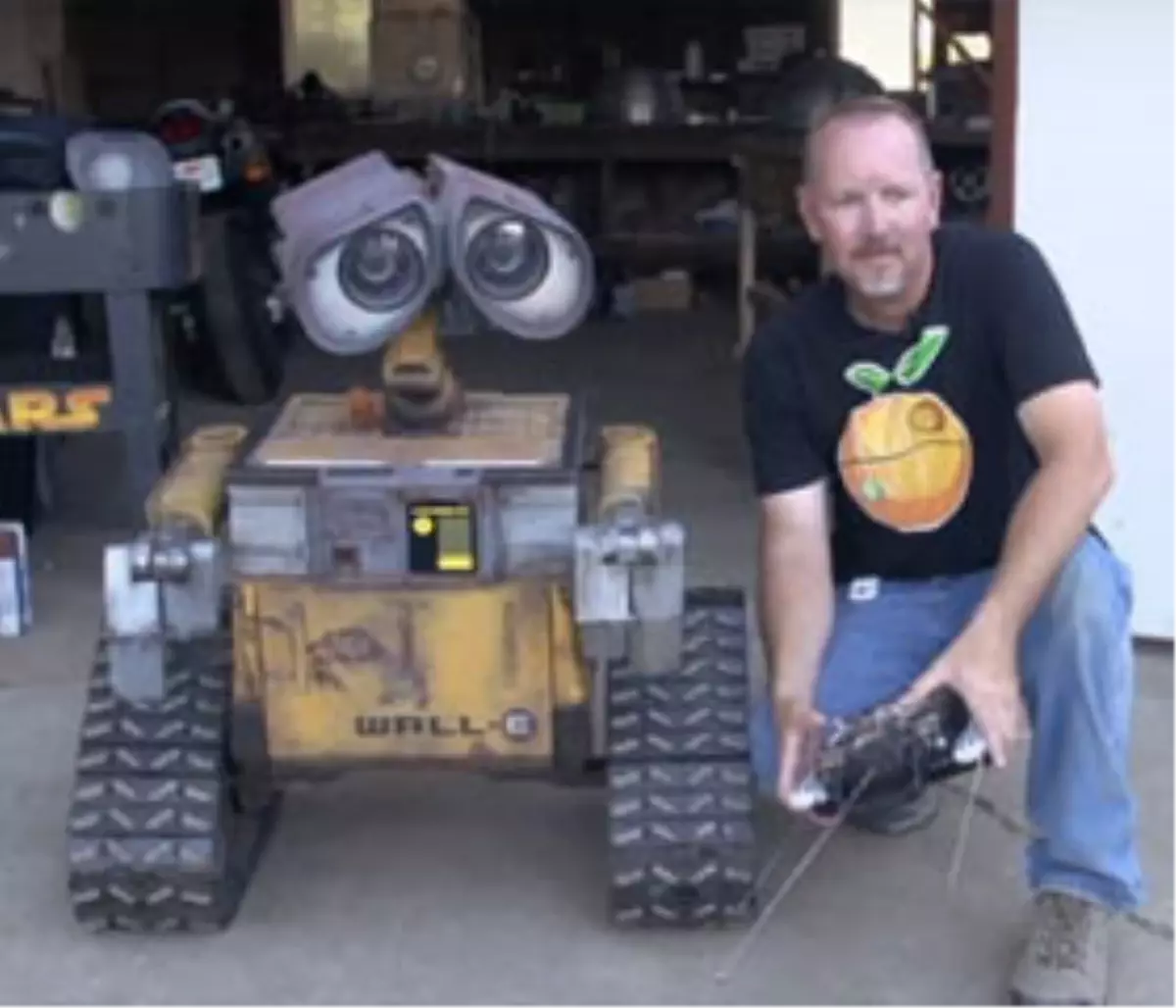 Wall-E\'nin Gerçeğini Yaptılar