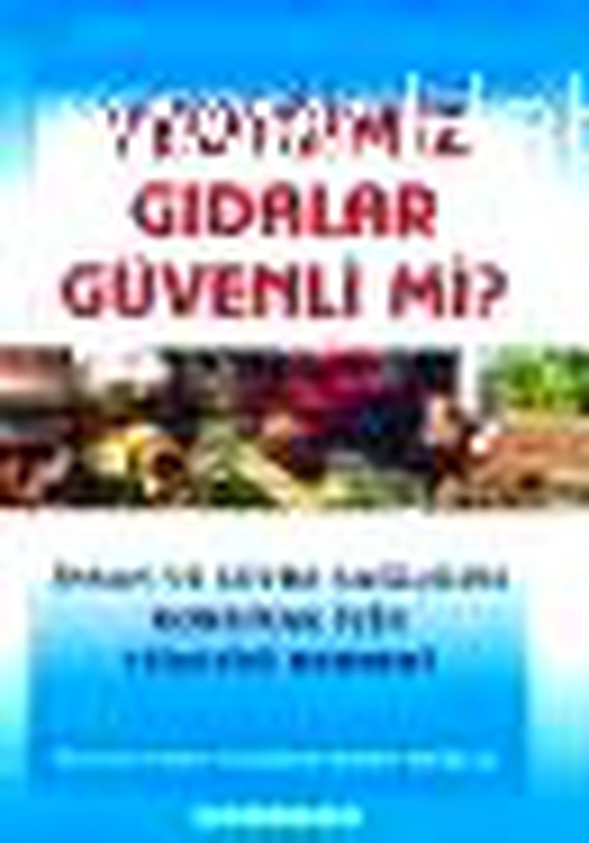Yediğimiz Gıdalar Güvenli Mi? Kitabı