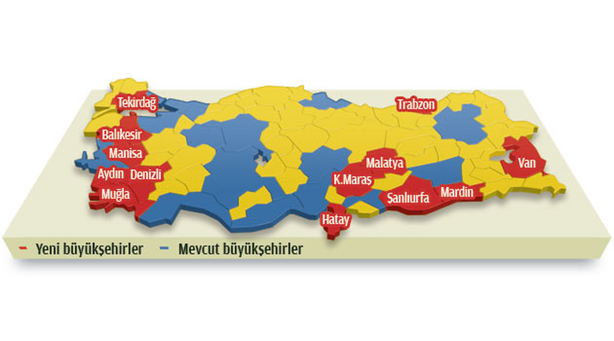 Yeni Büyükşehirlere Vergi Düzenlemesi Getirildi