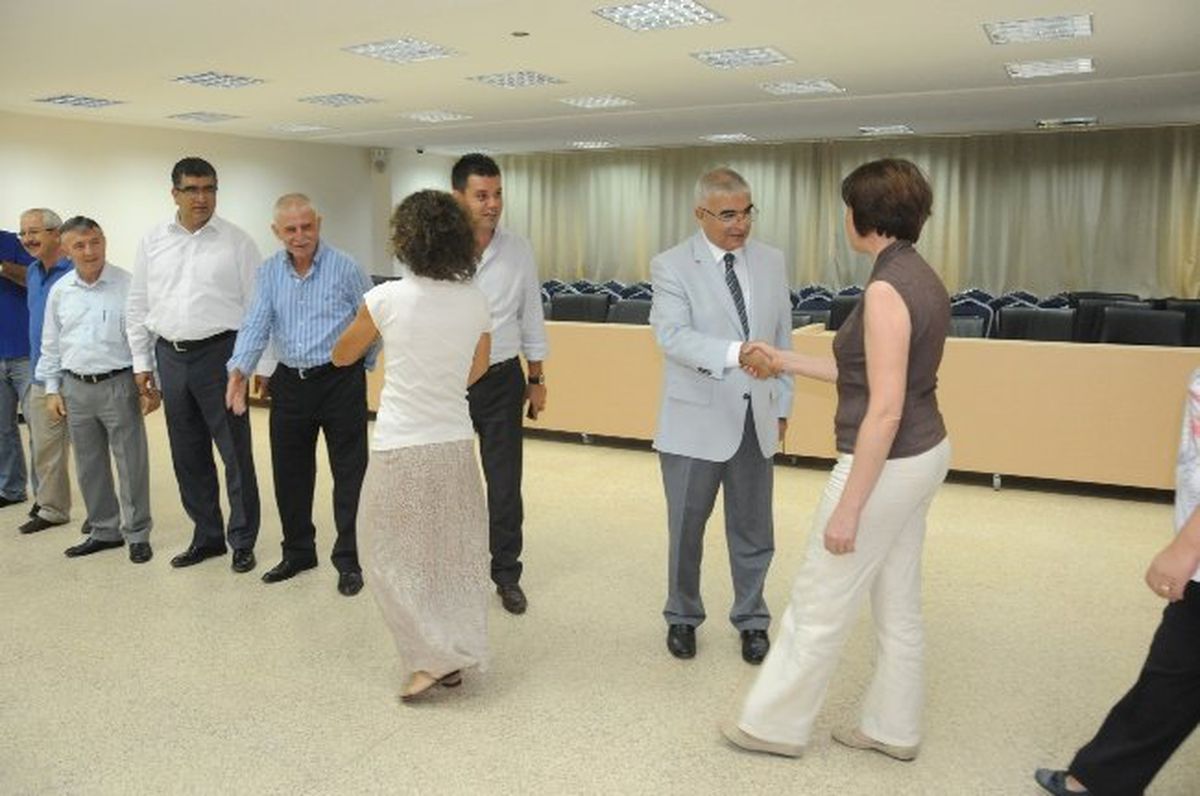 Belediye Yönetimi Personel ile Bayramlaştı