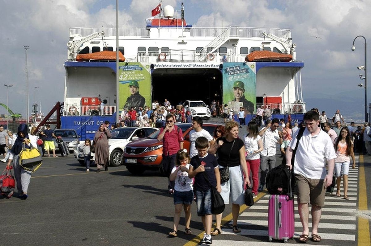 Feribotlarda Bayram Yoğunluğu