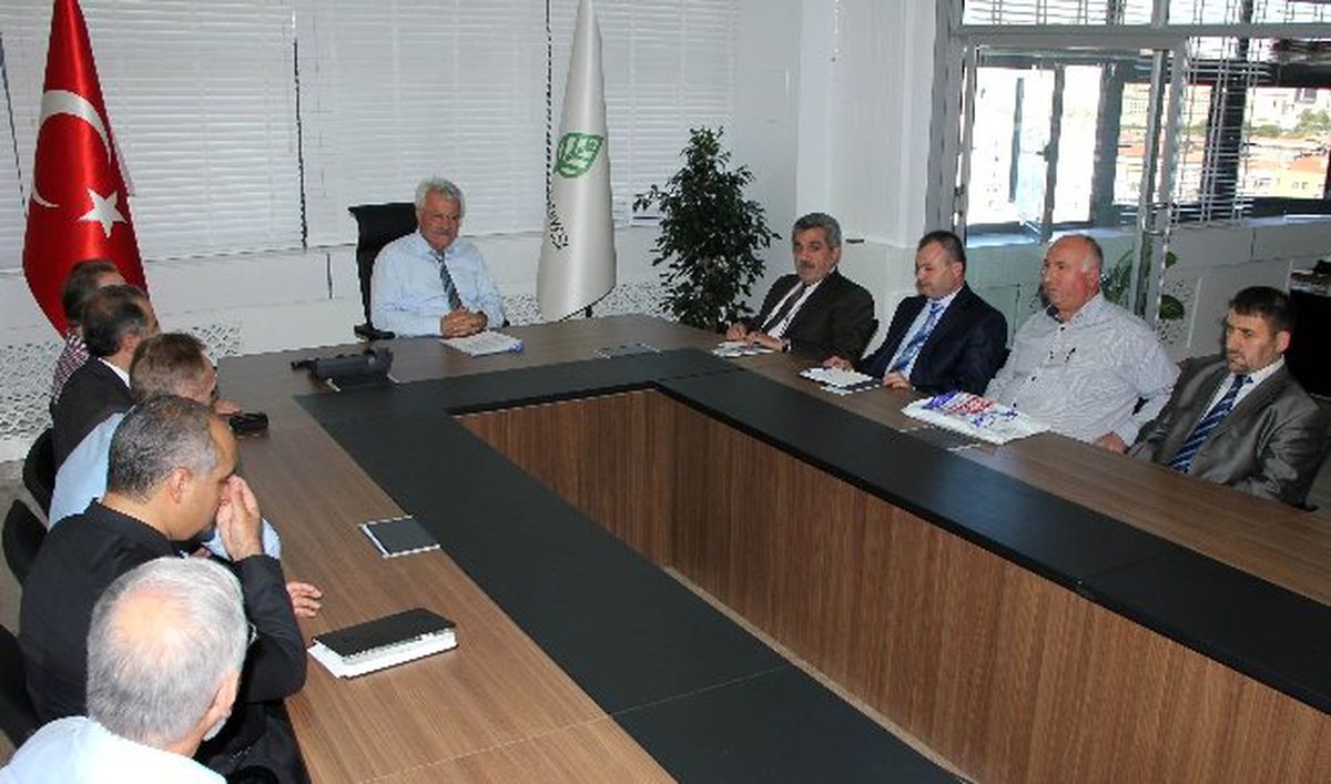 İmamlardan Başkan Tanık\'a Teşekkür Ziyareti