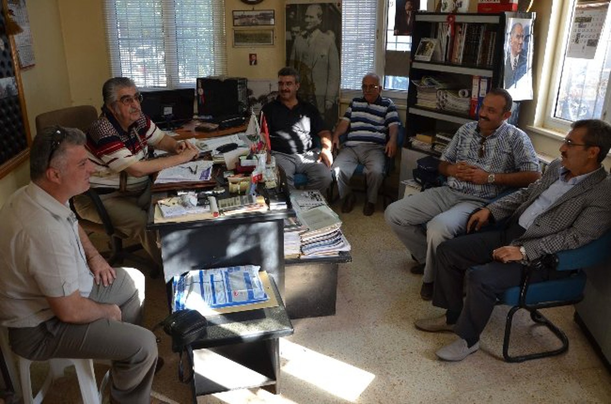 Kepekçi, Zeytindalı Dergisini Ziyaret Etti