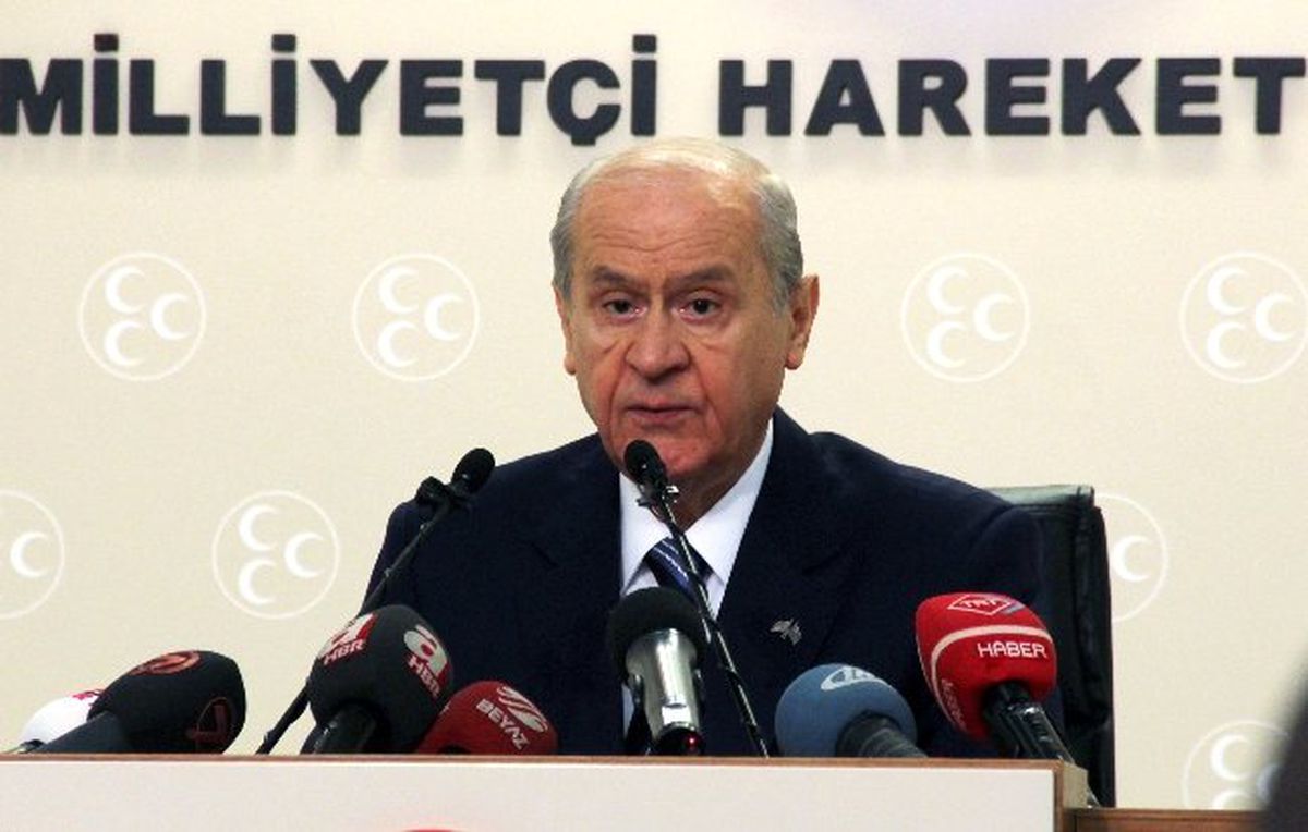 MHP Genel Başkanı Bahçeli\'nin Basın Toplantısı (2)