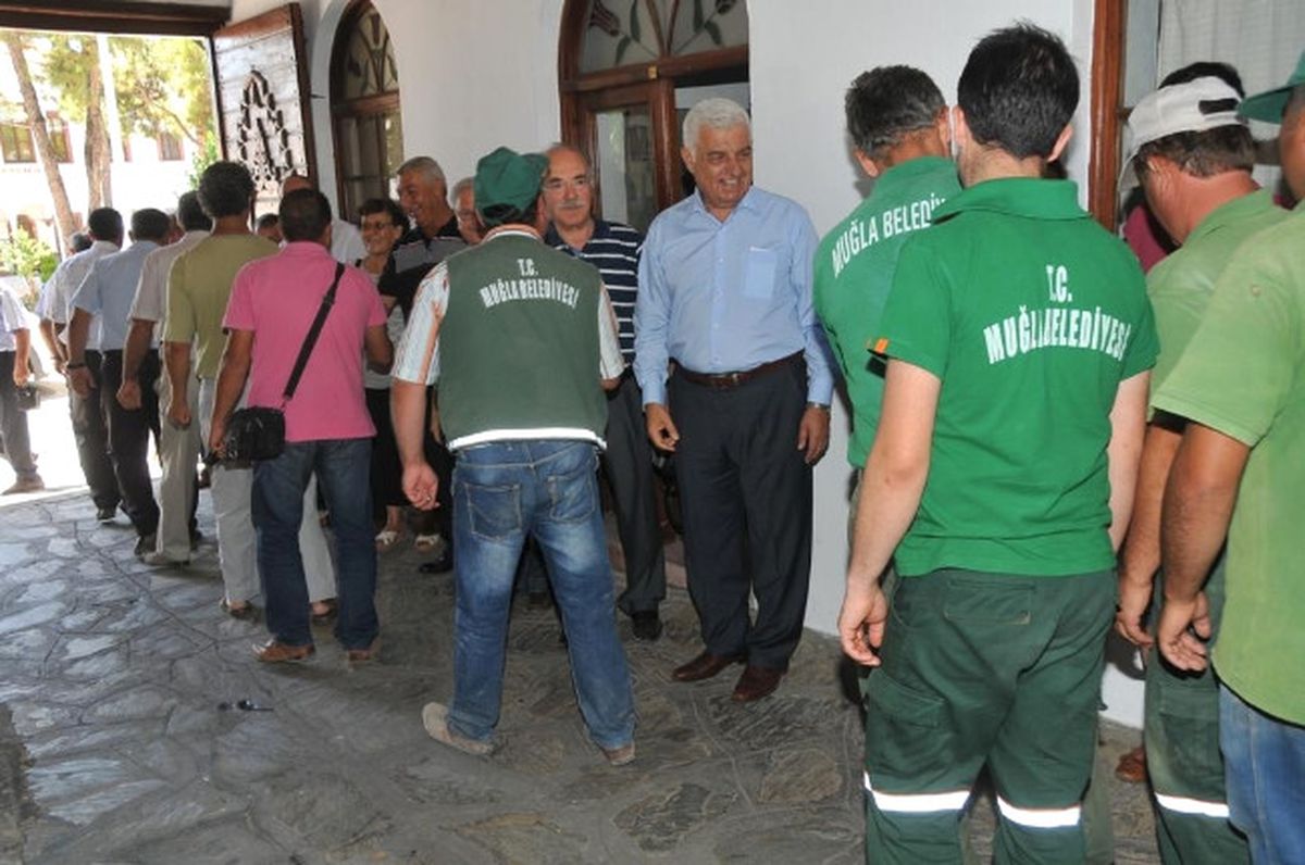 Muğla Belediyesinde Bayramlaşma