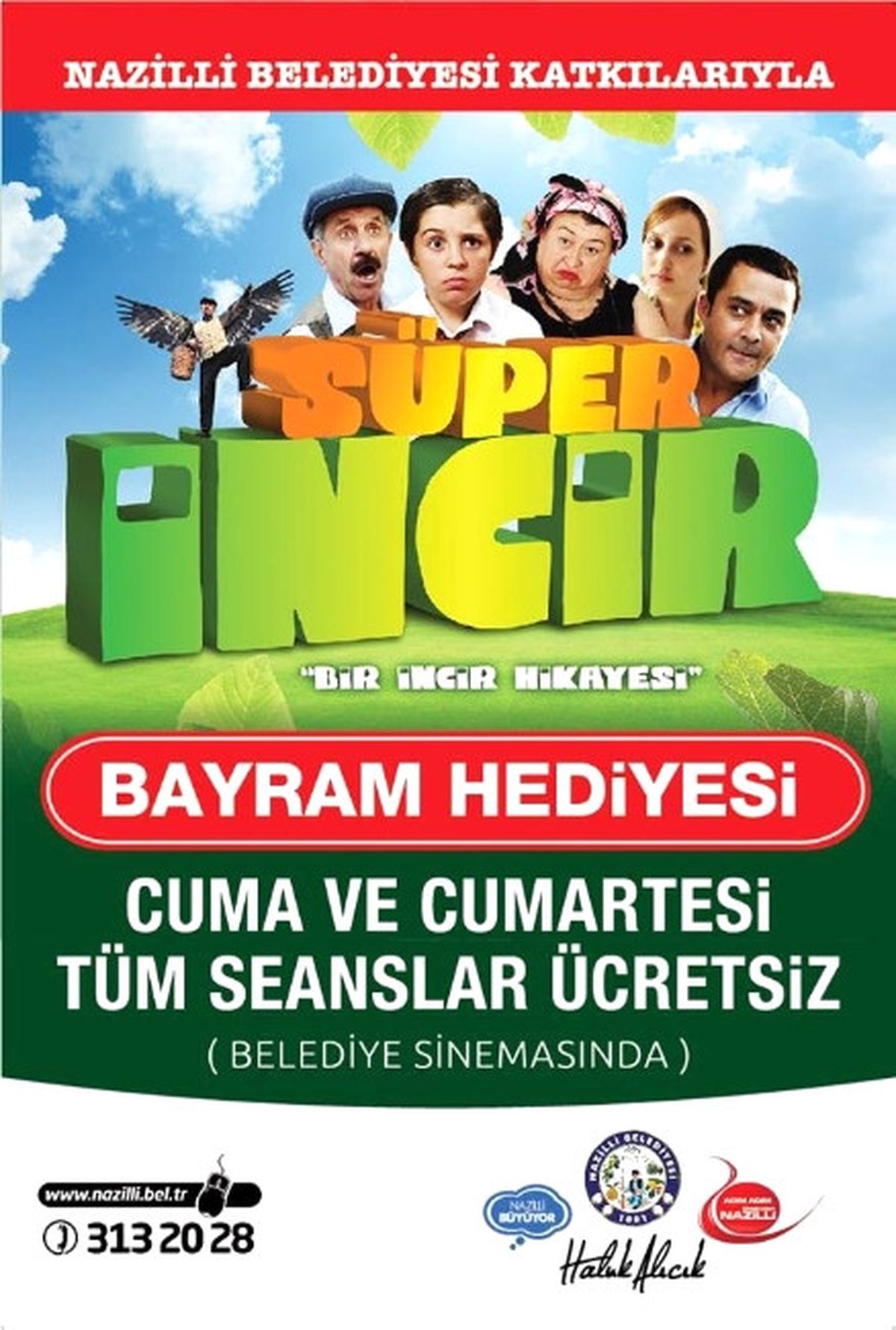 Nazilli Belediyesi\'nden Bayram Süprizi