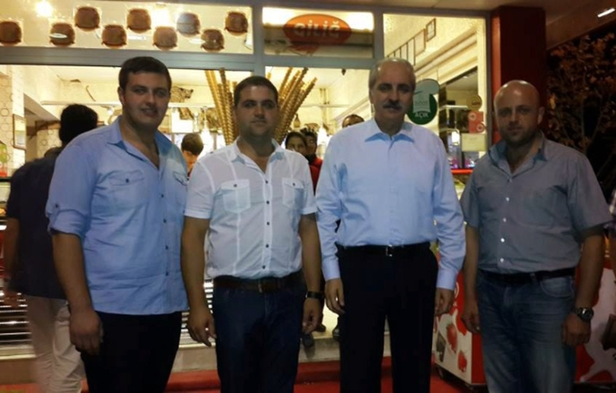 Numan Kurtulmuş Esnaf Ziyaretinde