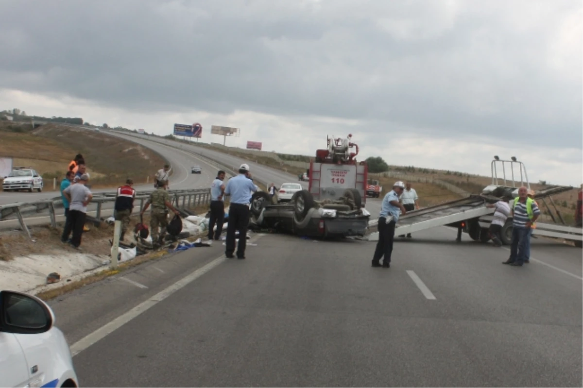 Samsun\'da Trafik Kazası: 6 Yaralı