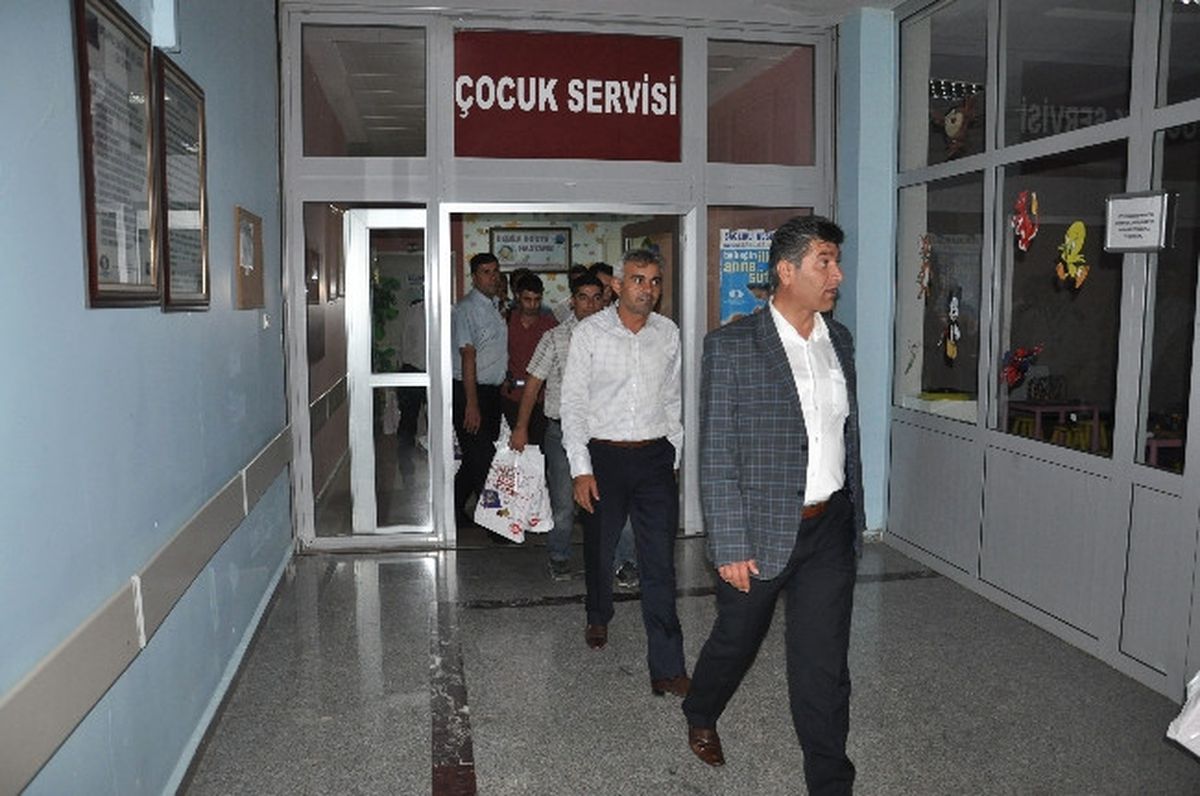 Şırnak Belediyesi ve Şırnak BDP İl Örgütünden Hastaneye Bayram Ziyareti