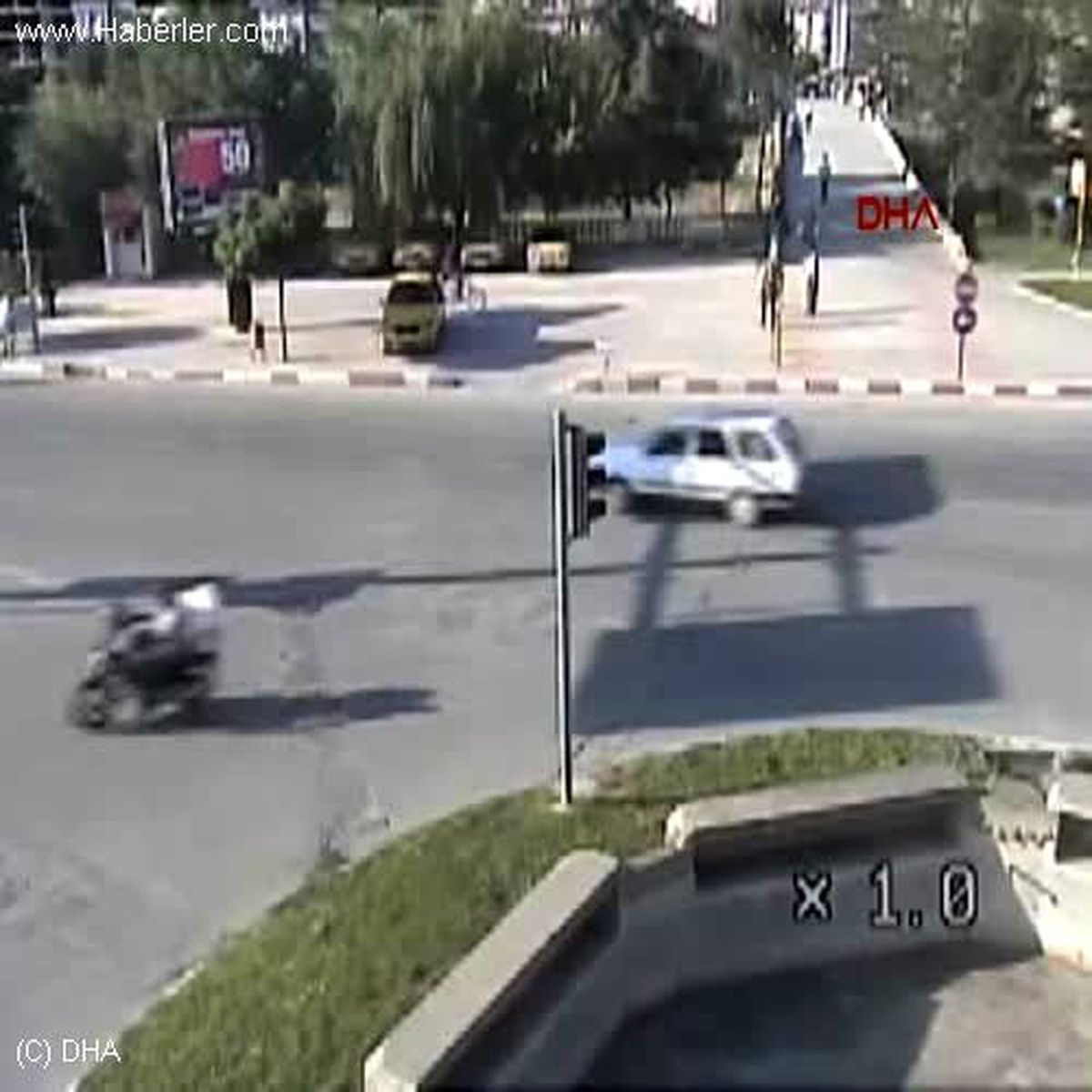 Tokat\'ta Kazalar Mobese Kameralarına Yansıdı