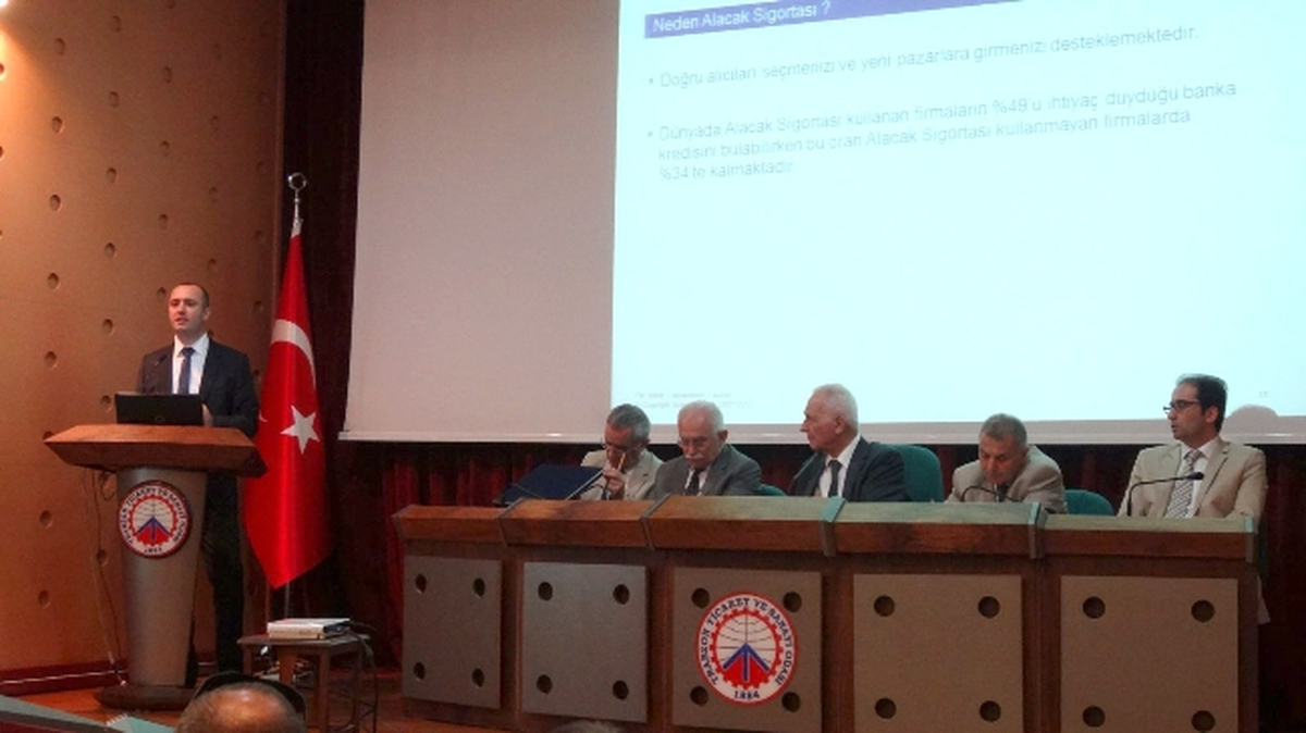 Trabzon\'da \'Ticari Alacaklarda Sigorta\' Başlıklı Sunum Gerçekleştirildi