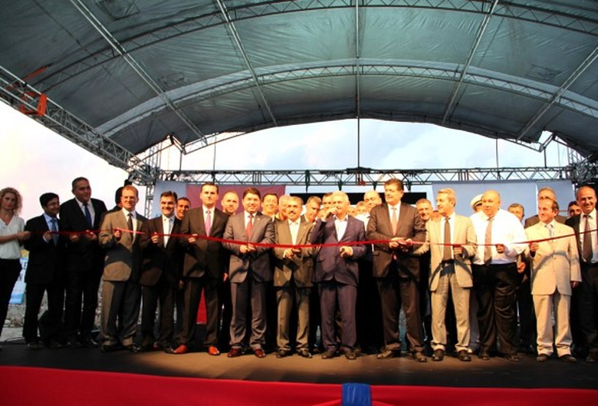 Ulaştırma, Denizcilik ve Haberleşme Bakanı Sayın Binali Yıldırım Bartın\'ı Ziyaret Etti