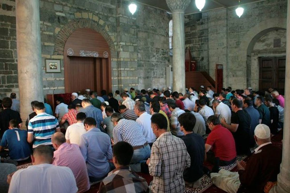 Ayasofya Camii\'nde 52 Yıl Sonra İlk Bayram Namazı