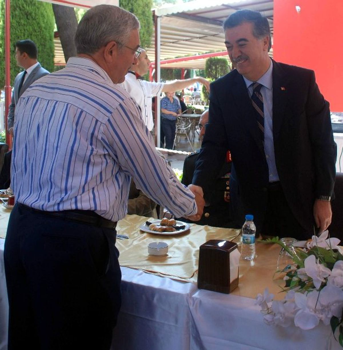 Aydın Protokolü Bayramlaştı
