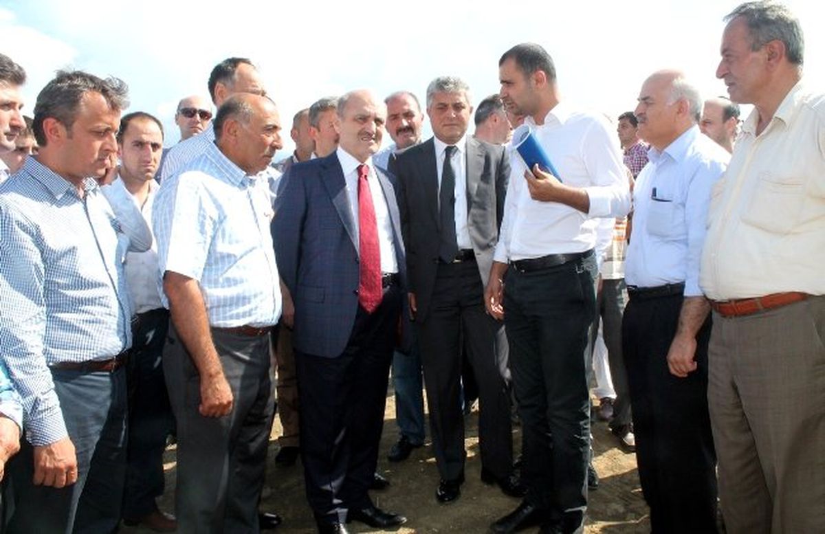 Bakan Bayraktar, Trabzon\'da