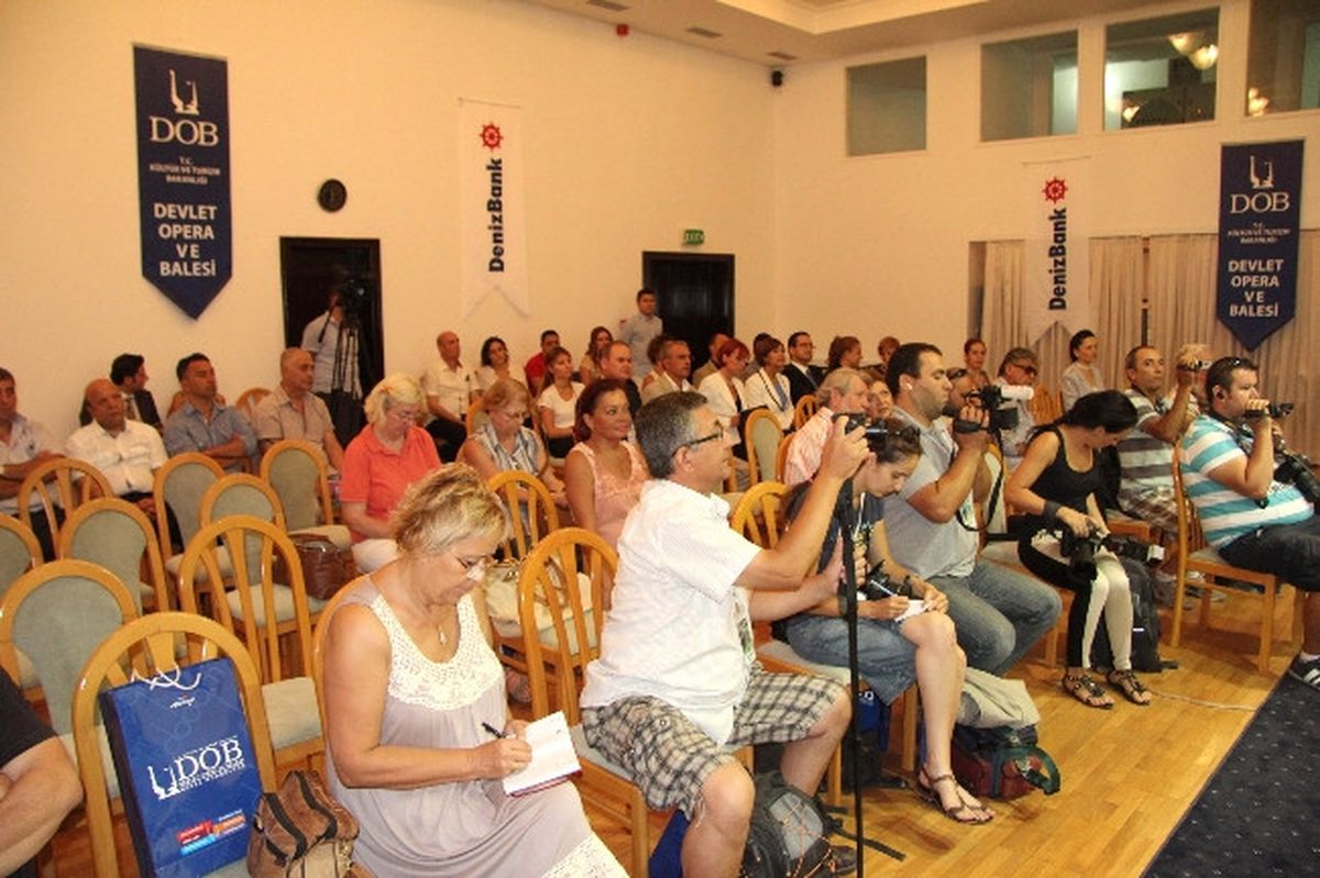 Bodrum Bale Festivalinin Basın Toplantısı Yapıldı