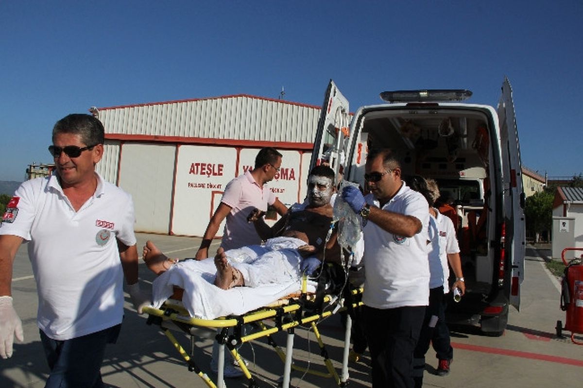 Çanakkale \'De Orman Yangını