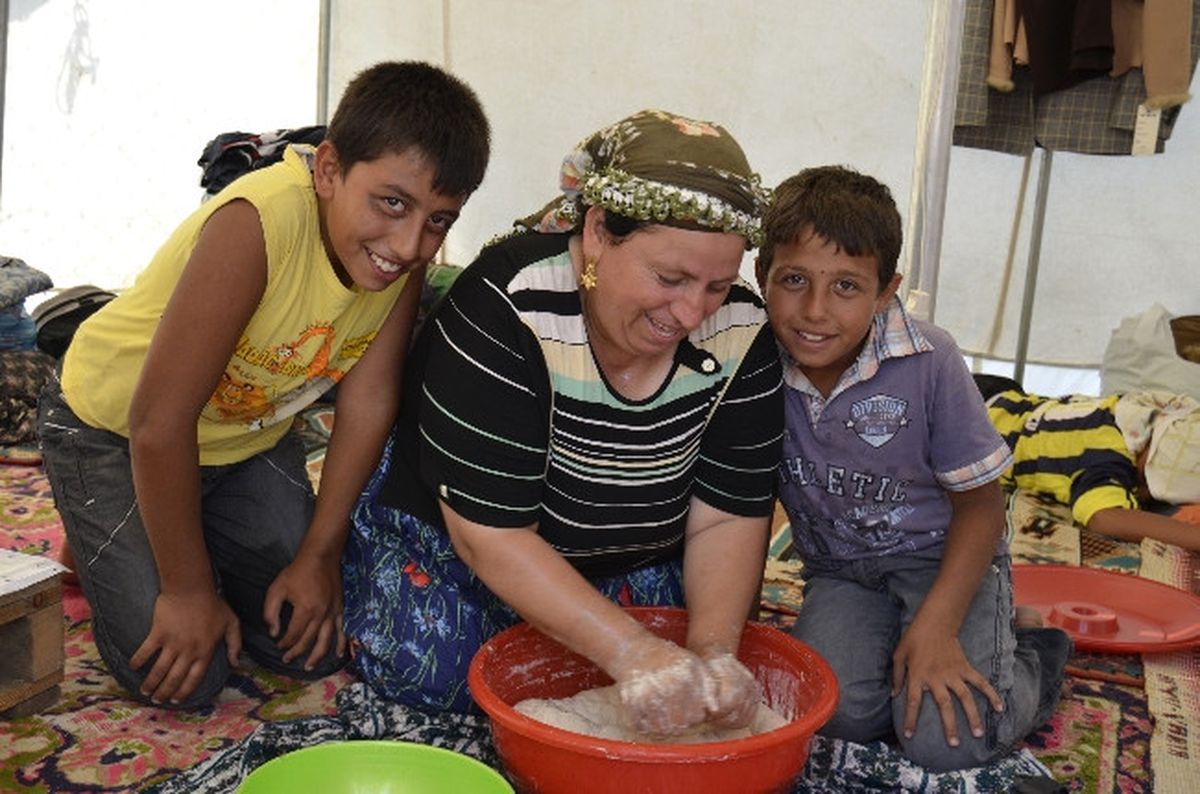 Fındık İşçisi Bayramı Çadırda Karşıladı