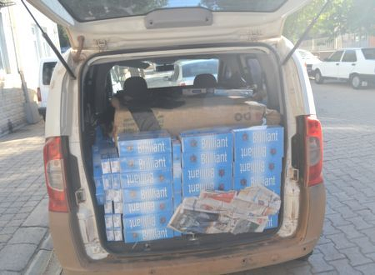 Gaziantep\'te Kaçak Sigara Operasyonu