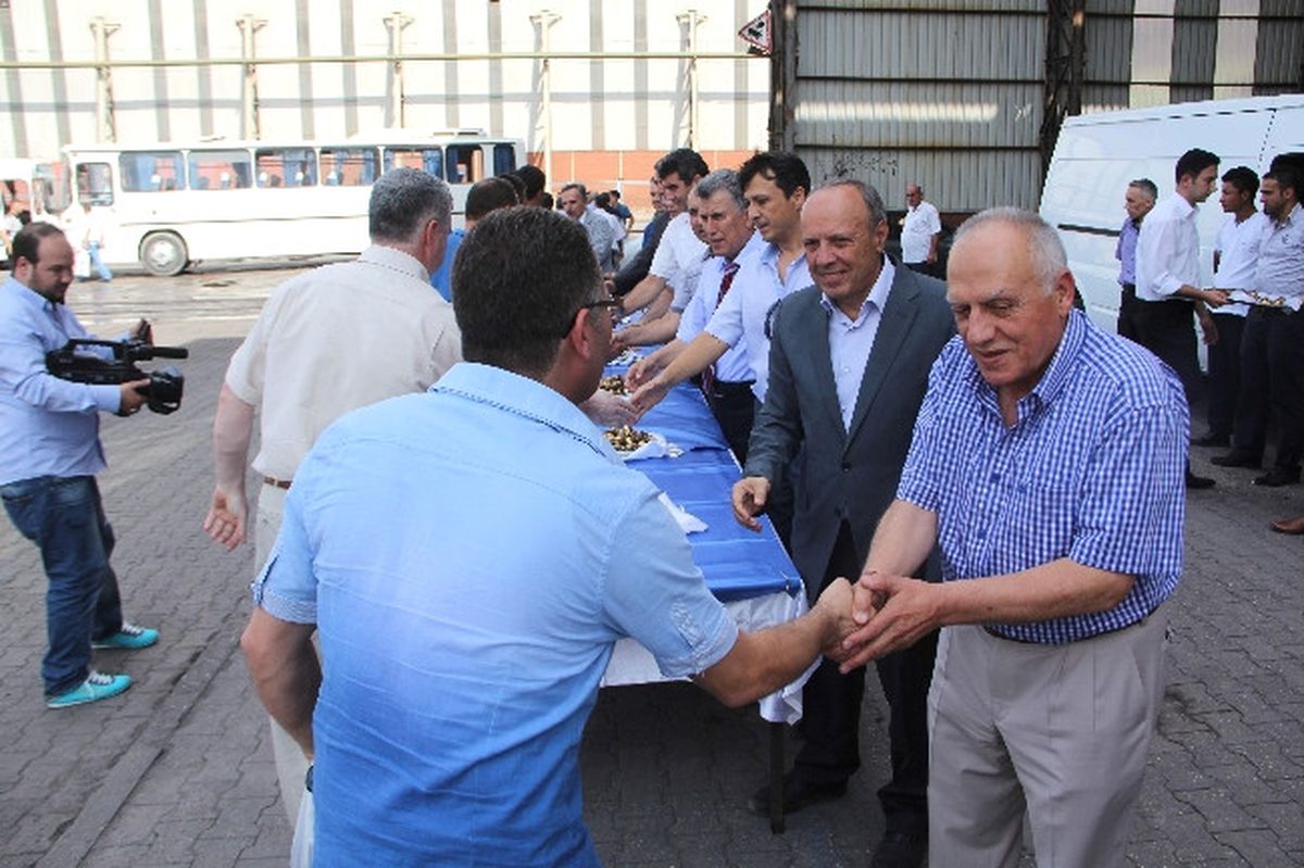 Kardemir\'de Bayramlaşma