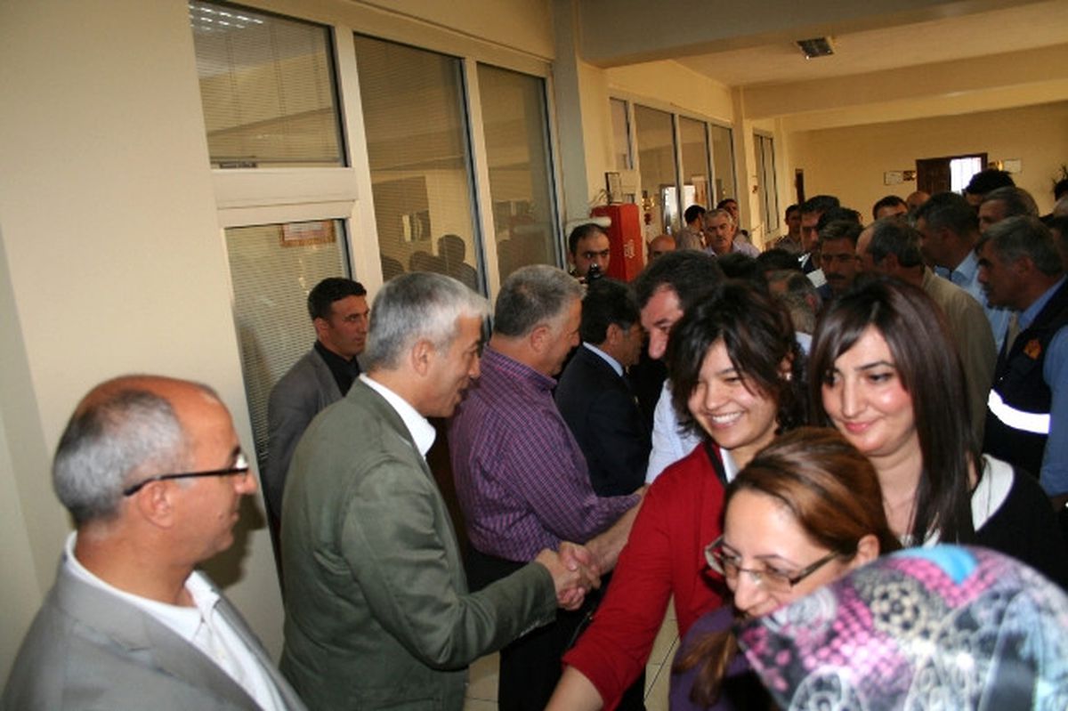 Kars Belediyesi\'nde Bayramlaşma