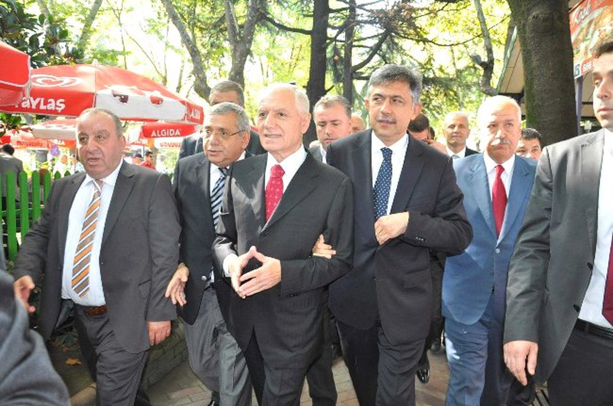 Mehmet Haberal Zonguldak\'ta Protokol Bayramlaşmasına Katıldı