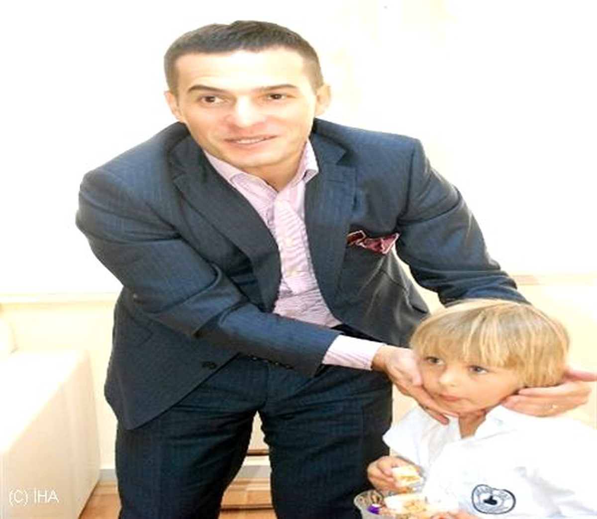 Minik Suriyeli Hıdır Emin\'den Kaymakam Yazıcı\'ya Bayram Duası