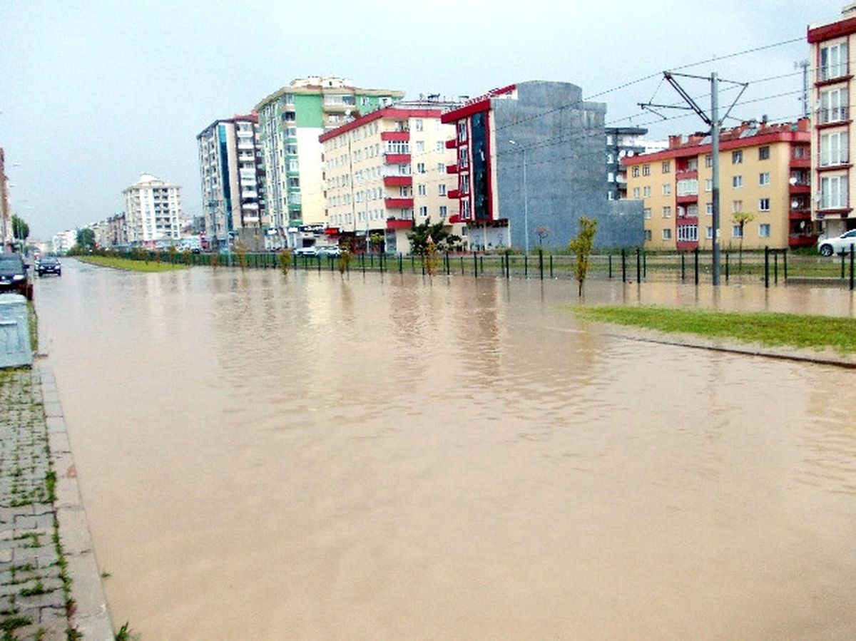 Samsun\'da Sel