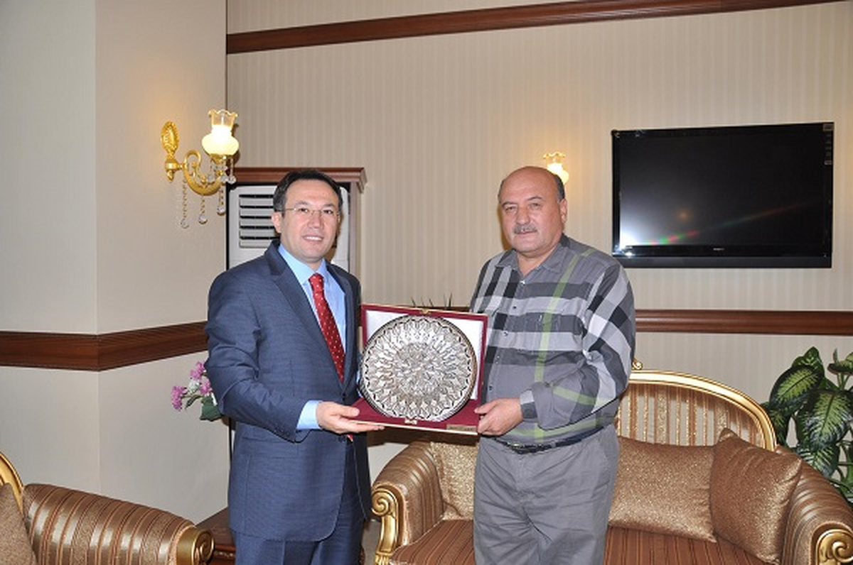 TCDD Genel Müdürü\'nden Valiye Ziyaret
