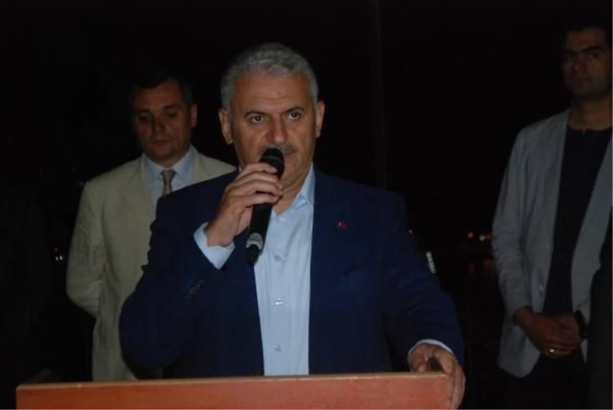 Ulaştırma, Denizcilik ve Haberleşme Bakanı Yıldırım Erzincan\'da