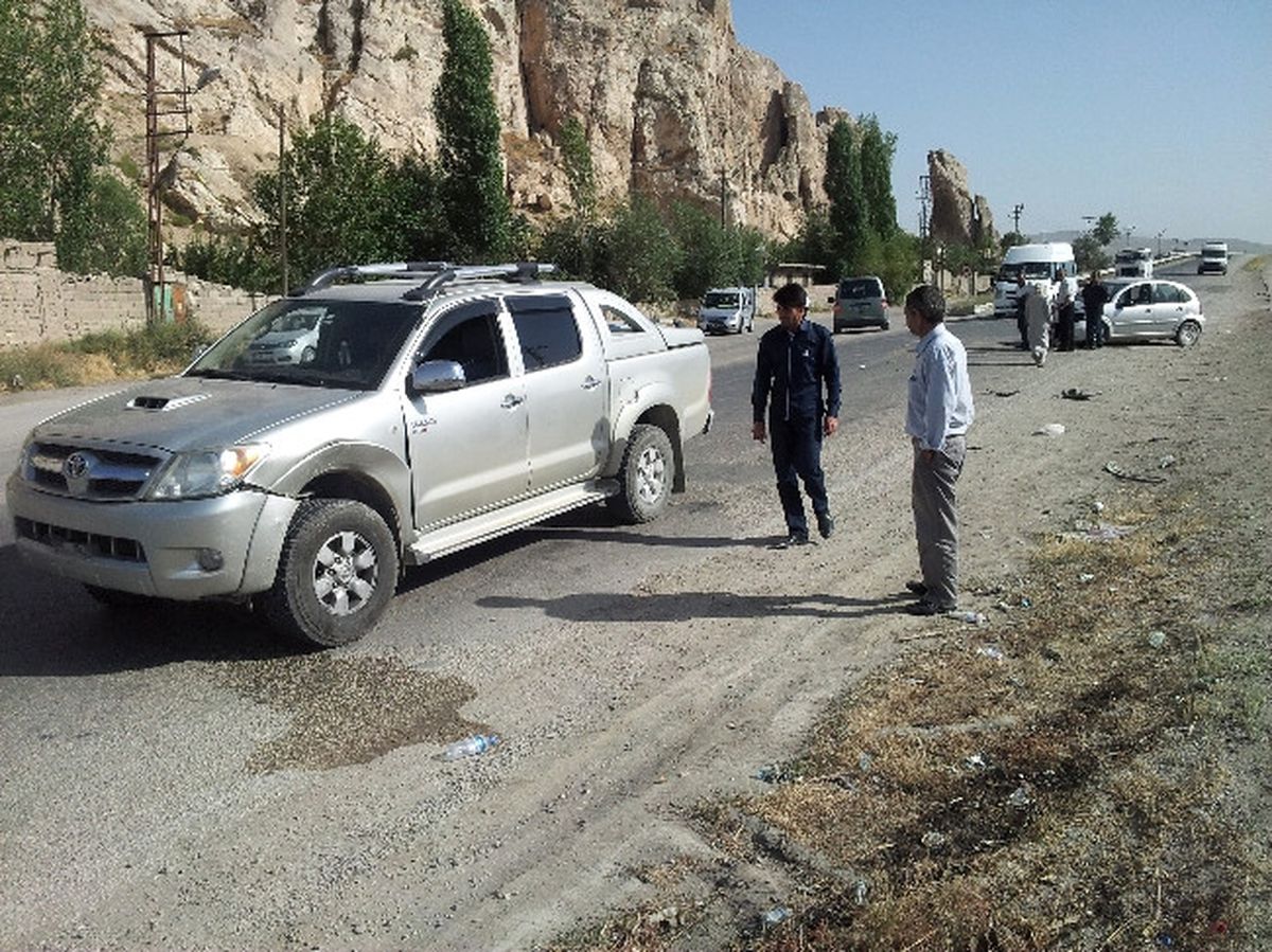 Van\'da Trafik Kazası; 1 Yaralı