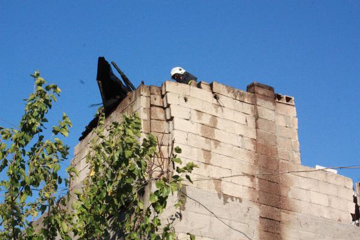Adıyaman\'da Odunlukta Yangın Paniği