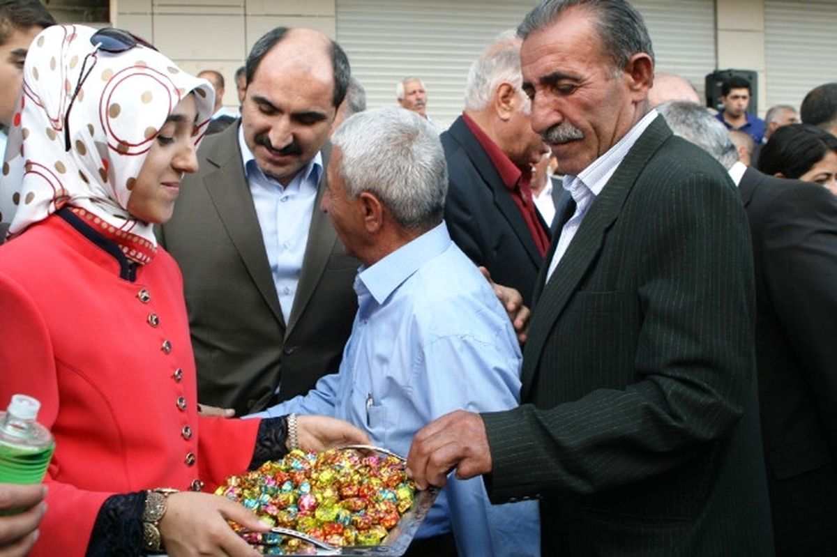 AK Parti Bayramlaşma Törenine Yoğun İlgi