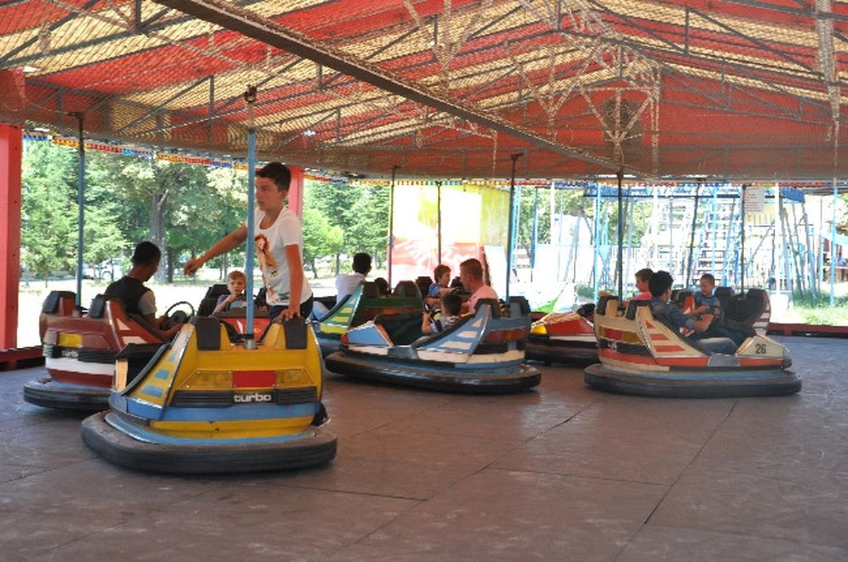 Bayram Harçlığını Alan Çocuklar Soluğu Lunaparkta Aldı