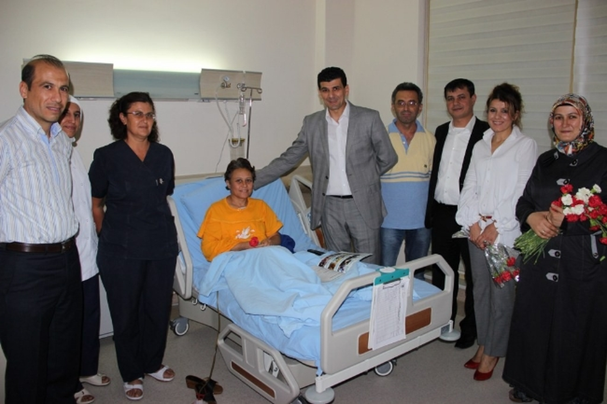 Hasta ve Hastane Personeli Bayramda Unutulmadı